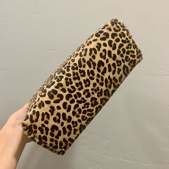 Handmade Genuine Hair-on-horsehide Leather Wooden Frame Bag & 2 Chain Styles - Picture 16 of 16